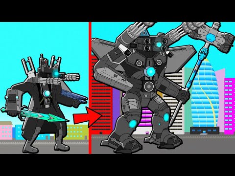 TITAN CAMERAMAN 3.0 GOT SUPER UPGRADE 4.0! Skibidi Toilets Cartoon Animation