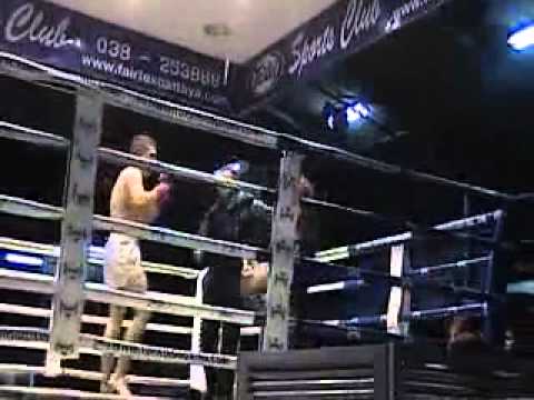 Josh Tannian (Spartan) Vs Kongkaj Sor.Sawangsang - 11th Jul 2011 Fairtex stadium, Pattaya Thailand