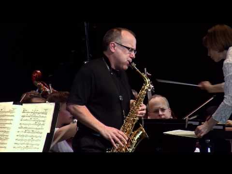 GLAZUNOV Concerto for Alto Saxophone and String Orchestra with Joseph Lulloff, saxophone