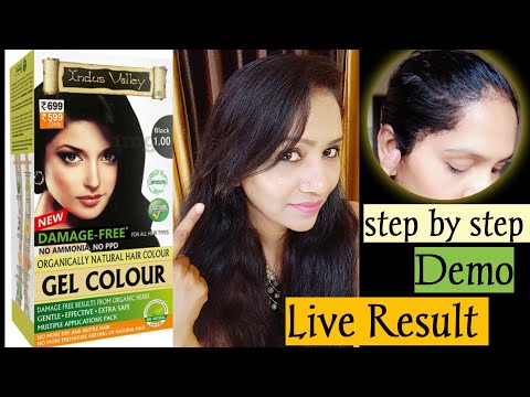 Indus valley hair colour review🌿Demo +Live...