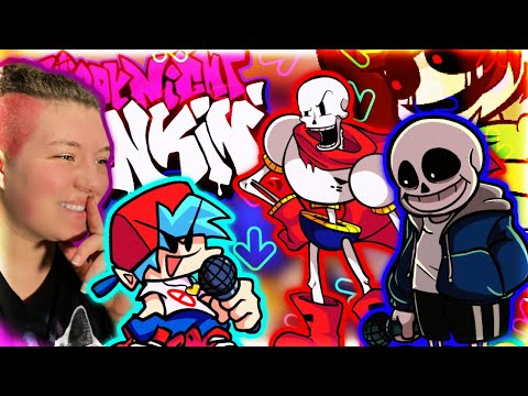 VS SKELETON BROS (RAGE QUIT/P1) | UINDERTALE FNF MODS KEEP GETTING BETTER