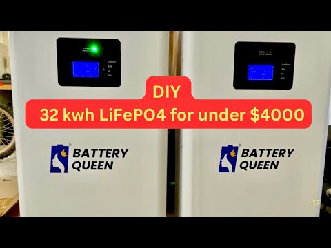 We Built a 32 kWh Off-Grid Solar Battery and It Works