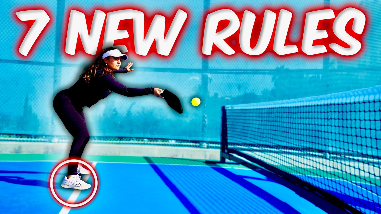 New Pickleball Rules for 2025 (MUST KNOW)