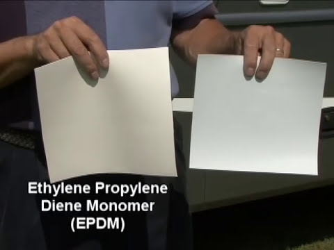 Determine whether your RV roof has an EPDM or TPO RV roof
