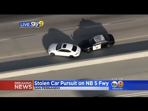 Police pursuit ends in pit maneuver on the freeway. (Throwback 11-16-18)