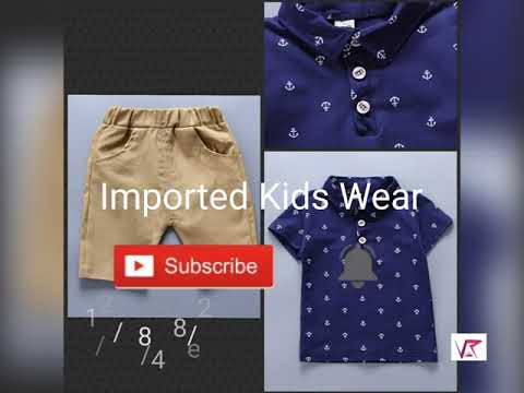 Lycra Cotton Imported Boys Wear