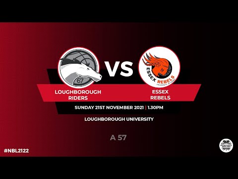 NBL1_Loughborough Riders v Essex Rebels - 21.11.21