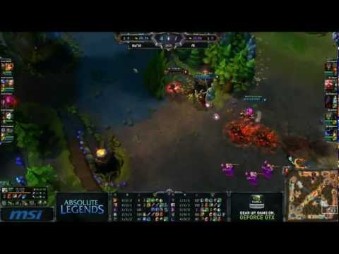 Absolute Legends vs NaVi Final Game 1 - MSI Nvidia Trophy Qualifier #1