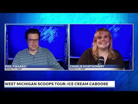 The Ice Cream Caboose featured on WOOD TV8