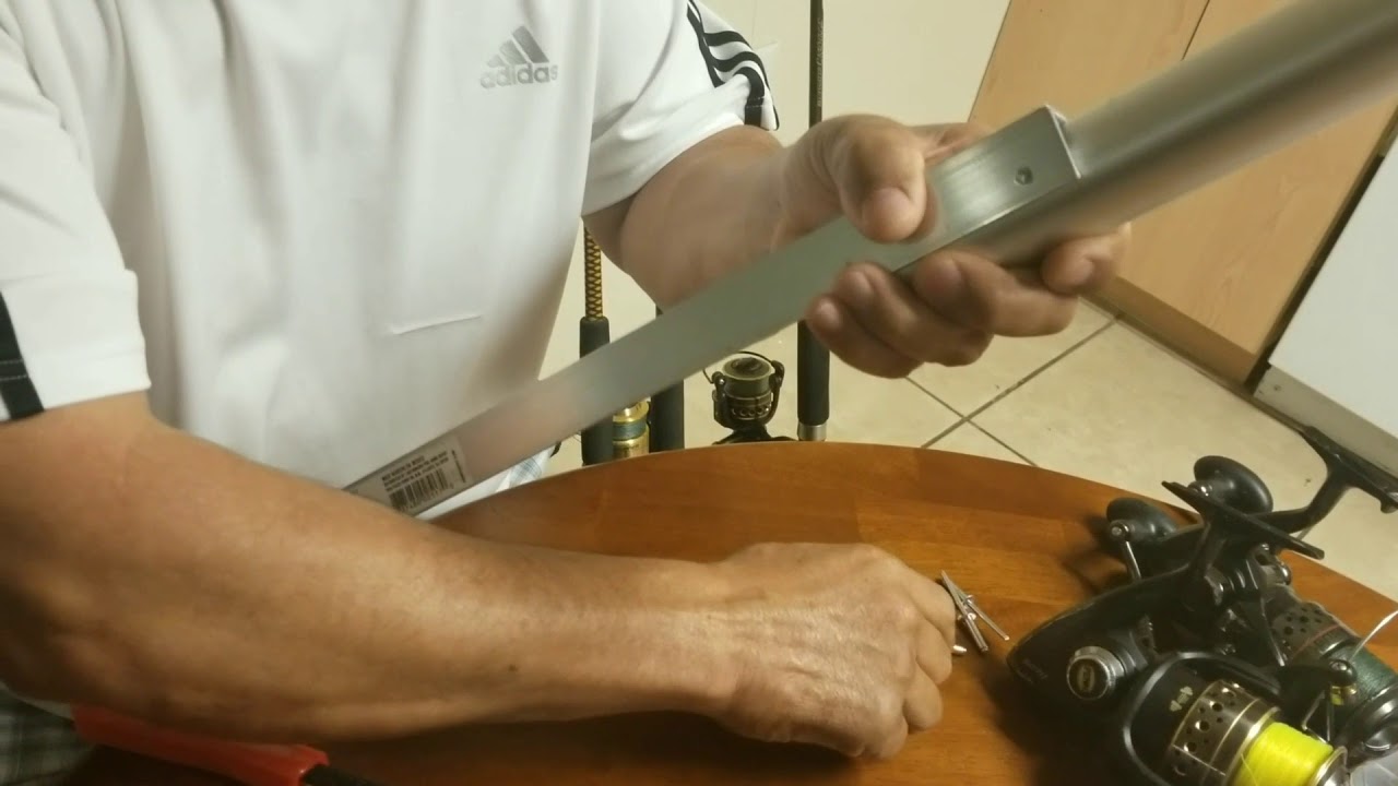 Watch Como hacer soporte para caña de pesca Now Como hacer soporte para caña de pesca