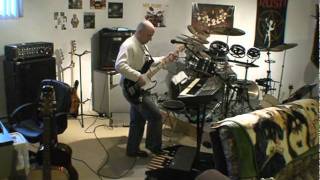 Video thumbnail for Red barchetta :Rush with Eko bass pedals by Javic2112
