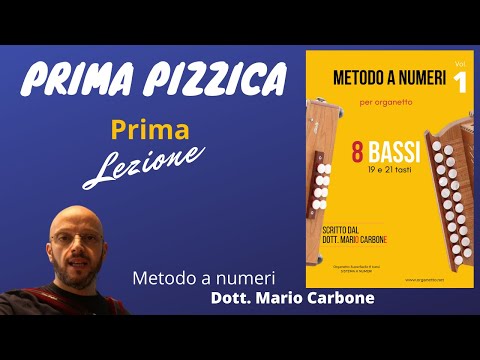 Lezione 8 bassi - 1a Lezione - Prima Pizzica - Metodo a numeri per 8 Bassi