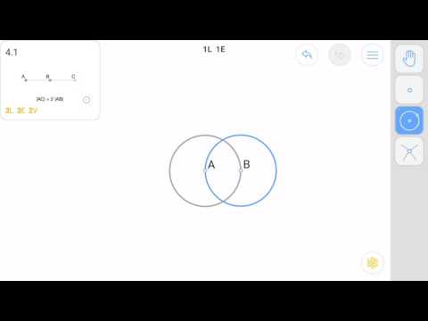 Euclidea 4.1 (Delta 1) Solution walkthrough