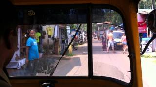 preview picture of video 'Tuk-tuk trip to Palolem, South Goa, India'