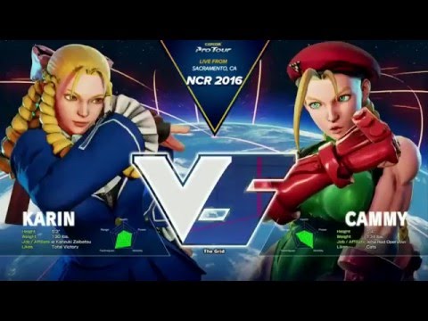 Street Fighter V - Mago [Karin] x Poongko [Cammy] - NCR 2016