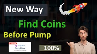 New Way to Find Any Coins Before Pump | How to Find Crypto Before Listing | 100% Worked thumbnail