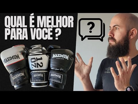 Comparação - Luva Maximum Classic, Thailand style e Profissional