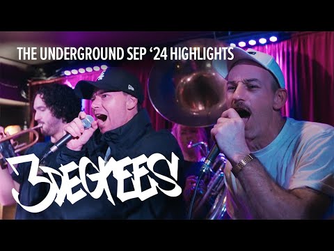 3Degrees at the Underground HIP HOP X HORNS