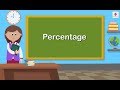 Percentage | Mathematics Grade 5 | Periwinkle