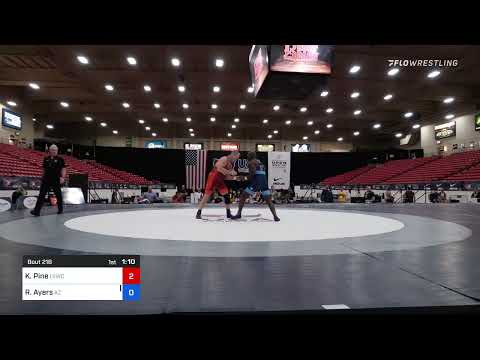 88 Lbs Rr Rnd 5 - Kevin Pine, Las Vegas Wrestling Club Vs Ronald Ayers, Arizona Aa99