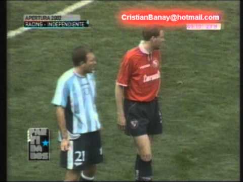 Independiente 4 Racing 1 Apertura 2002 (resumen Completo)