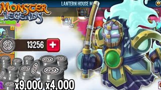 SPENT 13.000 MAZE COINS ON LANTERN HOUSE MAZE ! GET KENREI ! Monster Legends