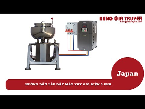 Hướng Dẫn Lắp Đặt Máy Xay Giò Chả 7kg 3 Pha | Máy Xay Giò Chả 3 Pha