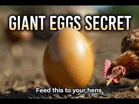 Secret Food for Giant Chicken Eggs That Nobody Talks About!