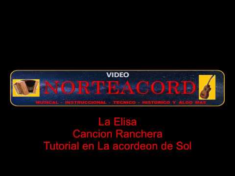 La Elisa Tutorial en La acordeon de Sol