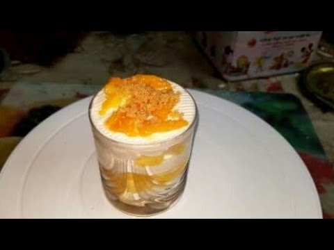 Mango Cream Custard ll Easy recipe ll Sheuli's Cooking World