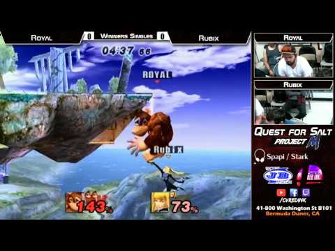 Quest for Salt Project M: Royal (DK) vs Rubix (ZSS) 4/16/16