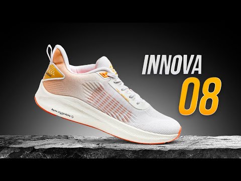 asian Innova-08 White Sneakers Sports,Casual,Walking,Stylish पुरुषों के लिए  रनिंग शूज़