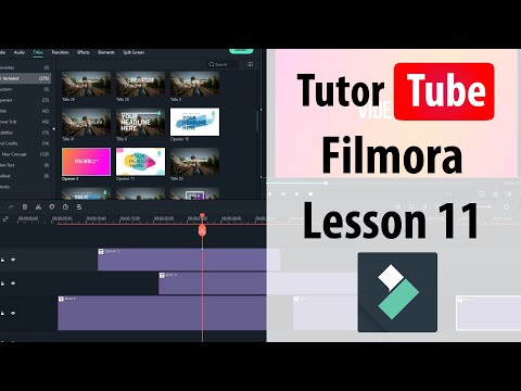 Filmora Tutorial Lesson 11 Choosing Text Animation