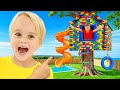 Kids Built A Lego Tree House