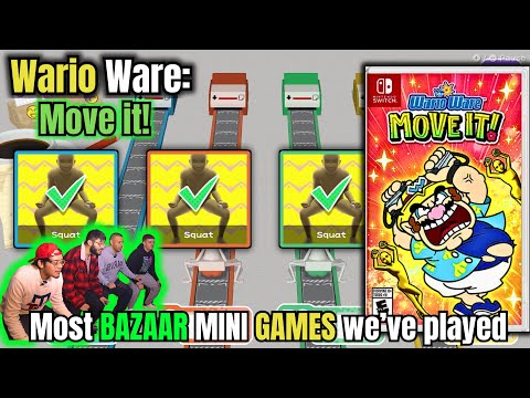 We have NEVER PLAYED a game like this before… (Wario Ware: Move it!)
