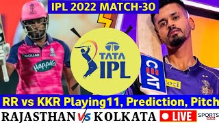 RR vs KKR IPL 2022 Match playing 11 l kolkata knight riders vs Rajasthan royals 18 April sports news
