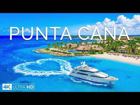 Punta Cana 4K Drone Footage | Explore the Jewel of the Dominican Republic UHD