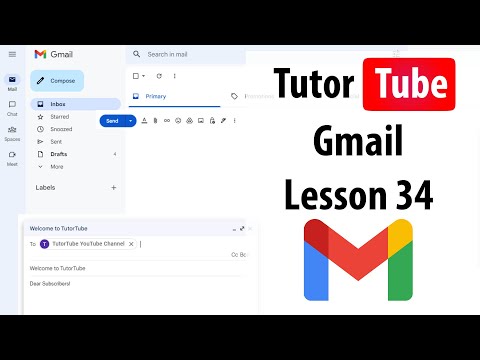 Gmail Tutorial Lesson 1 Gmail Interface