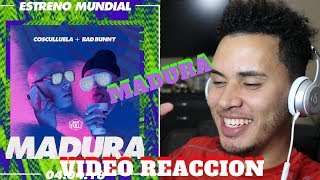 Cosculluela Ft. Bad Bunny - Madura | Reacción