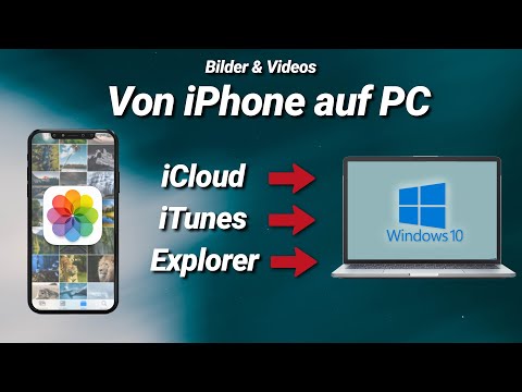Bilder & Videos von iPhone auf PC übertragen (mit & ohne iTunes / iCloud / Kabel) 2026