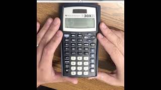 TI-30X IIS: Converting between Mixed Numbers and Improper Fractions