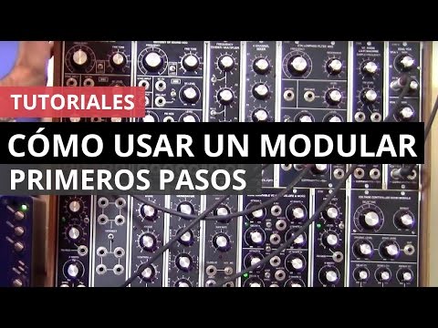Cómo usar un sintetizador modular: primeros pasos