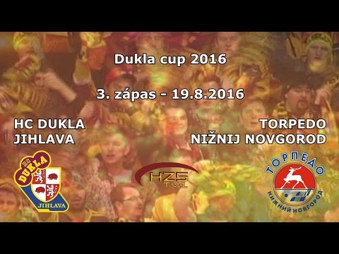 3. Dukla Cup (15.8.2016) HC Dukla Jihlava - Torpedo Nižnij Novgorod