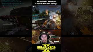 Der neue Bile-Titan kann FLIEGEN! Mehr oder weniger... | Helldivers 2