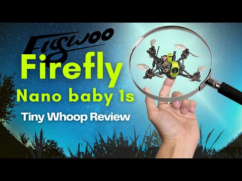 Flywoo FireFly Nano Baby 1s Tiny Whoop FPV Quad, Range, Flight Time, and Signal Tests. DIY Projects