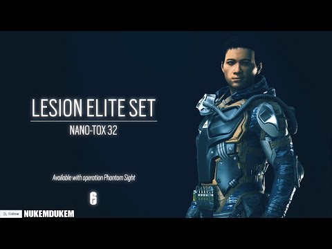 Rainbow Six Siege Lesion Elite Reveal! MVP Animation
