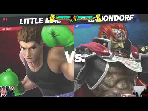 AJAX (Ganondorf) Vs. Goggles (Little Mac) Pool 4 Round 1 @ KFX