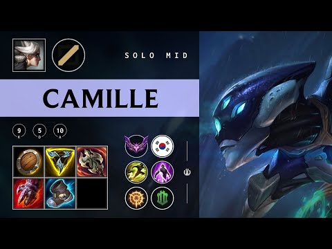 Camille Mid vs Orianna - KR Master Patch 25.24
