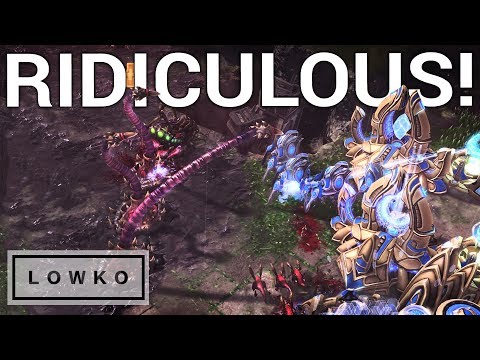 StarCraft 2: INSANE GAME - Proxy Hatcheries & Base Races!