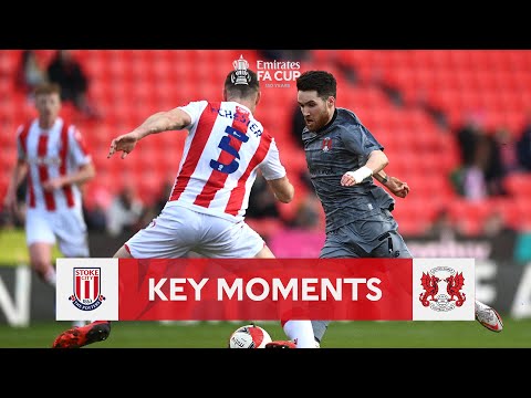 Stoke City v Leyton Orient | Key Moments | Third Round | Emirates FA Cup 2021-22